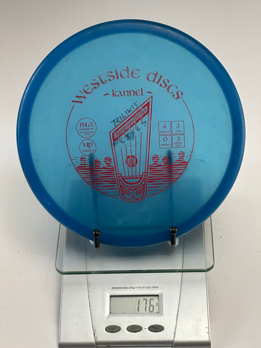 Westside Discs VIP Harp Approach Disc | Blue Translucent | 176g