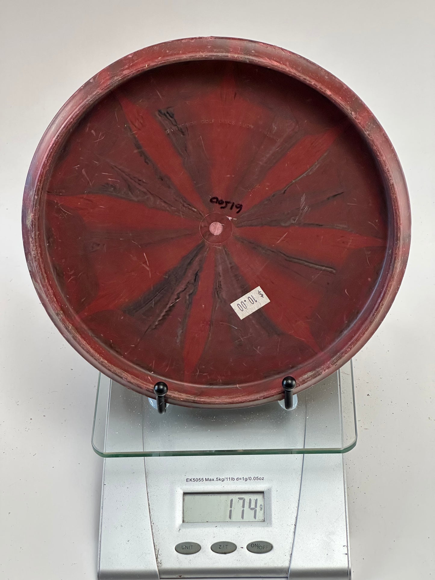 Westside Harp Origio Burst Approach Disc - Red Swirl