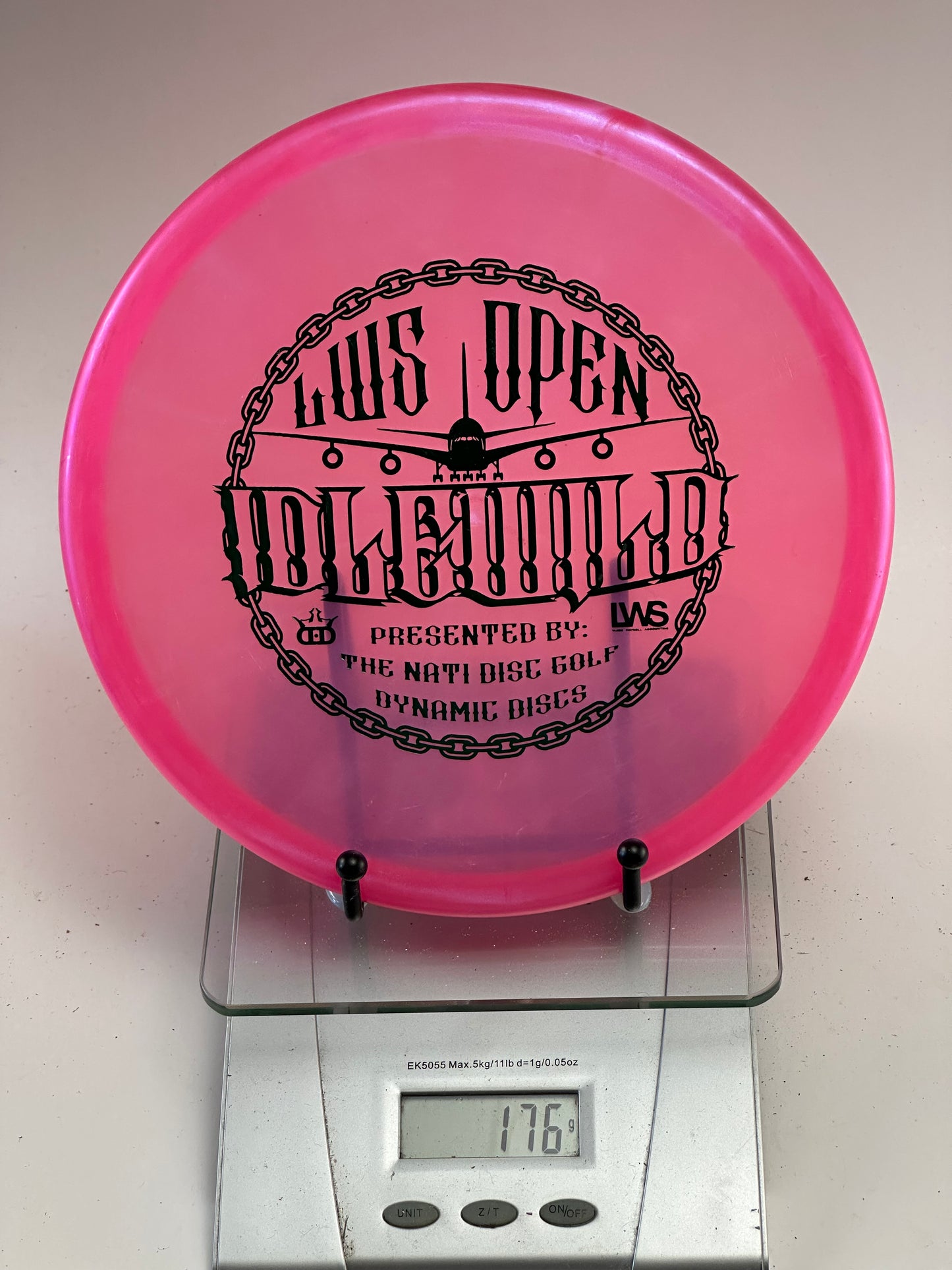 Trilogy VIP Harp Putter | Pink Translucent | LWS Open Idlewild Stamp