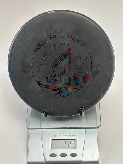 Westside Harp BT Hard Putter - Black w/ Rainbow Foil Stamp