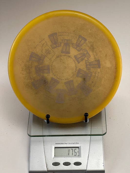 Trilogy VIP Harp Putter – Yellow Transparent, Event Stamp (Used)