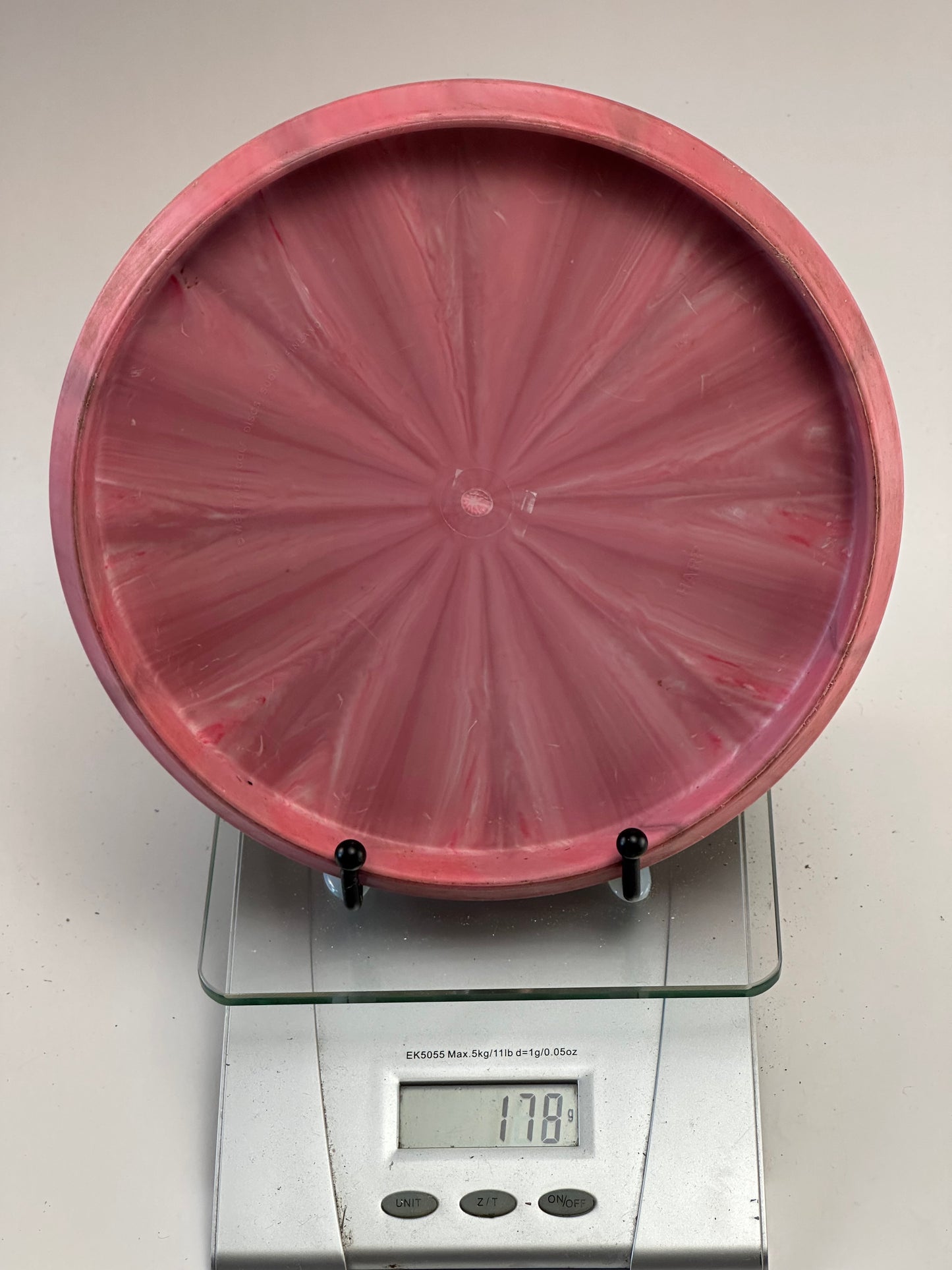 Westside Harp Origio Burst Approach Disc - Pink Swirl w/ Blue Stamp