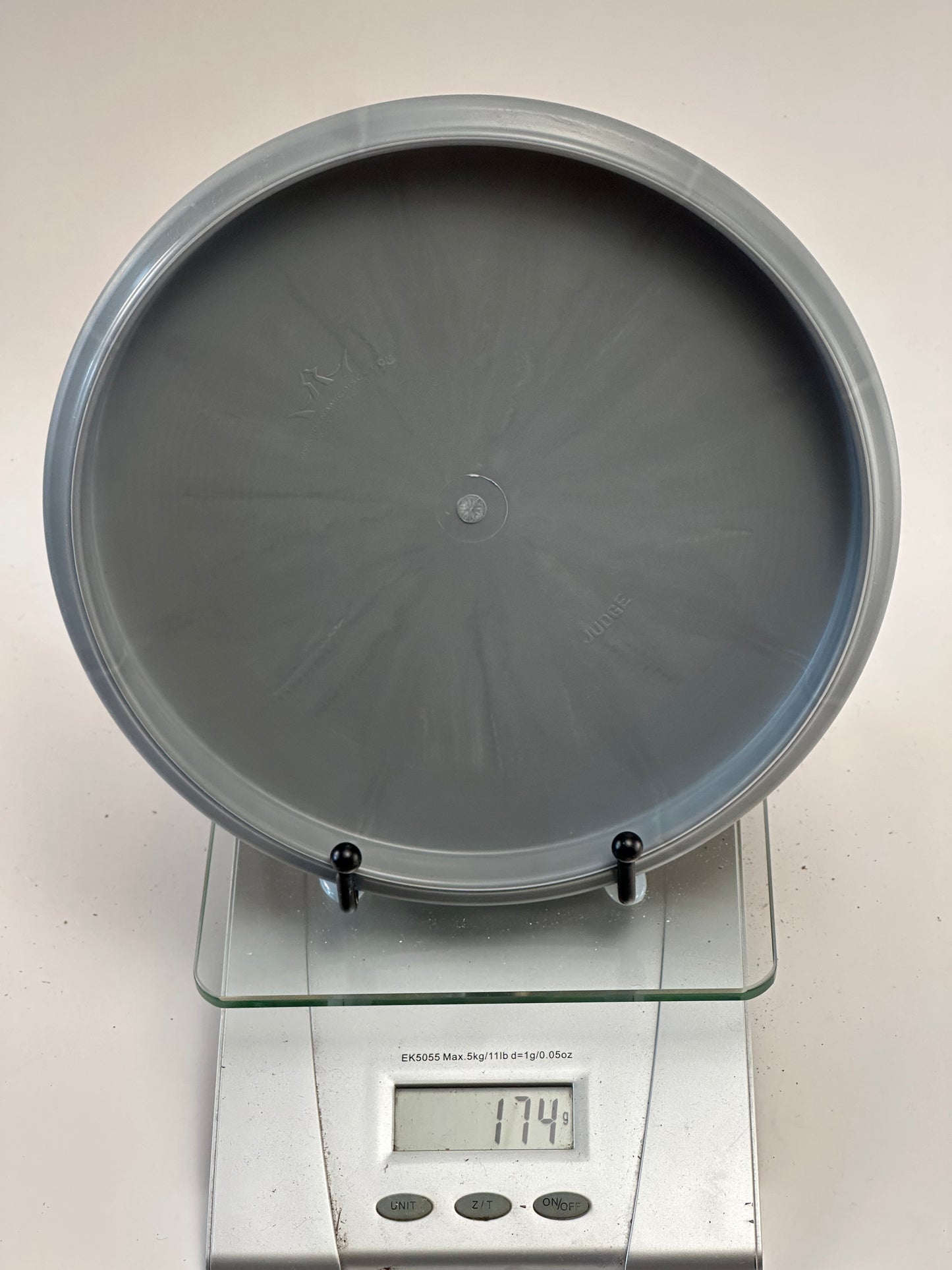 Dynamic Discs Judge Classic Burst Putter | Gray Swirl | Brown Stamp