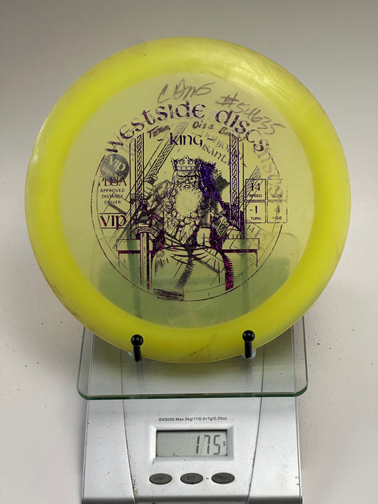 Westside King VIP Distance Driver – Translucent Yellow (Used)