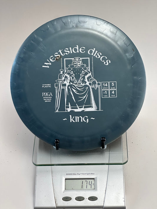 Westside King Tournament Distance Driver (Blue) - Used