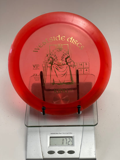 Westside King VIP Distance Driver (Red, 172g) - Used