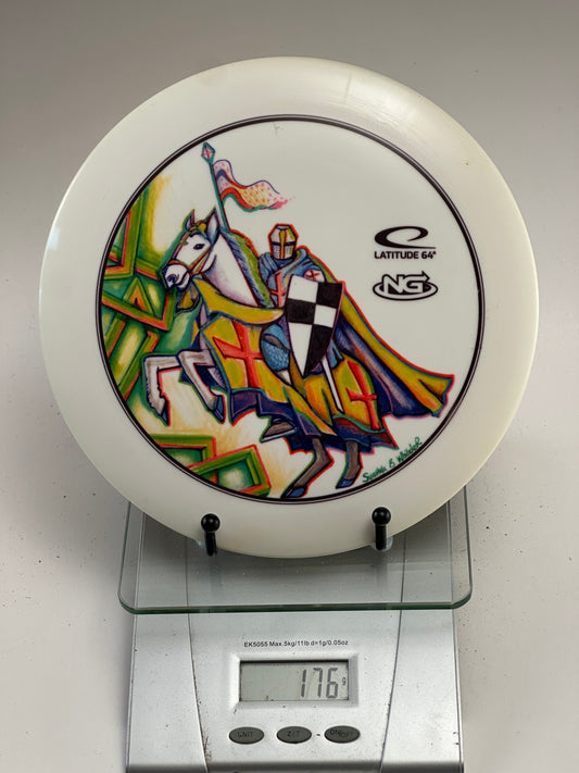Latitude 64 Knight Opto (NG) Distance Driver 176g - White