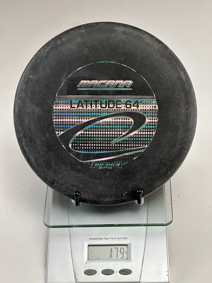 Latitude 64 Macana Zero Hard Putter (Black) - Used