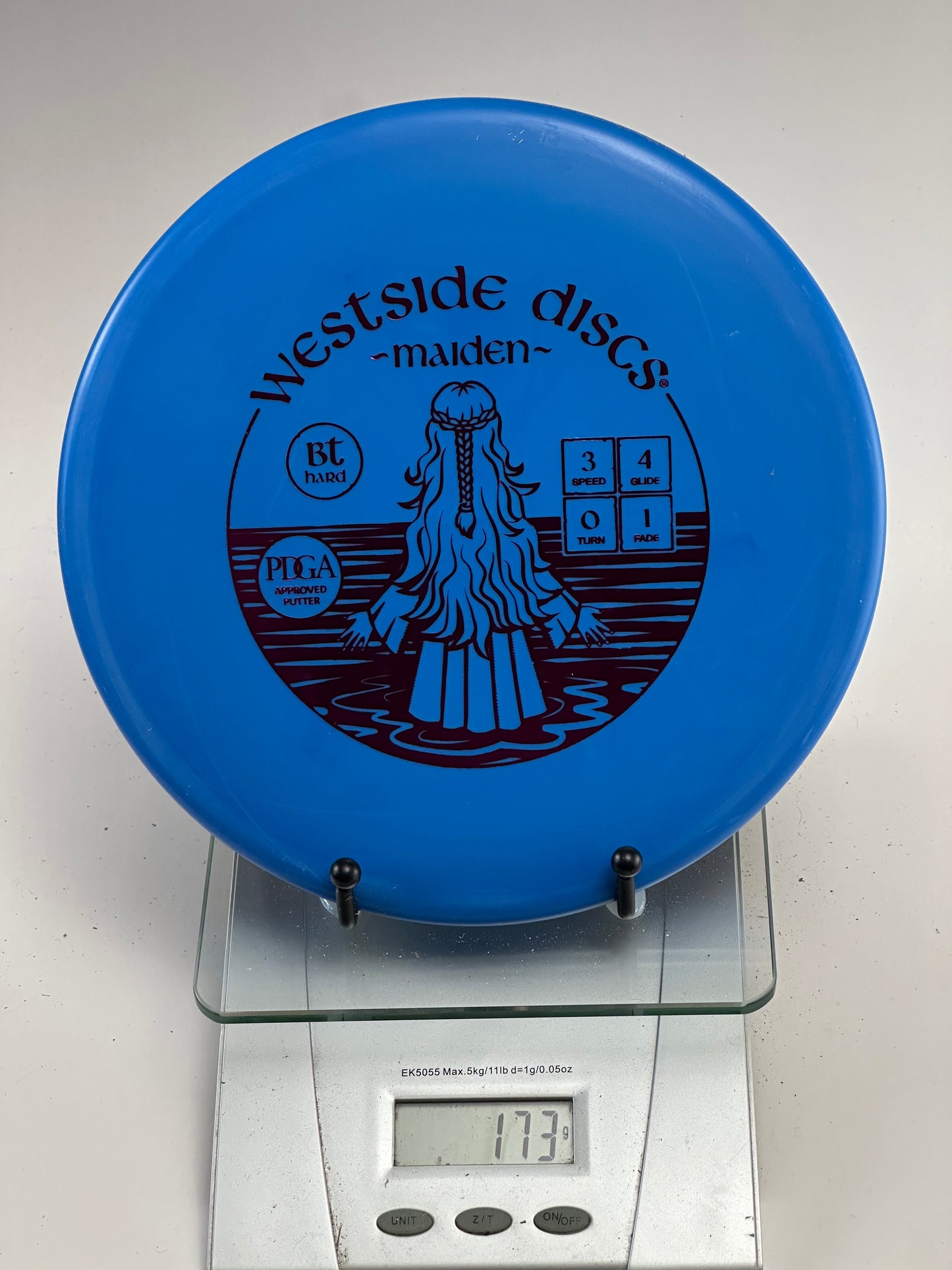 Westside Maiden BT Hard Putter (Blue)