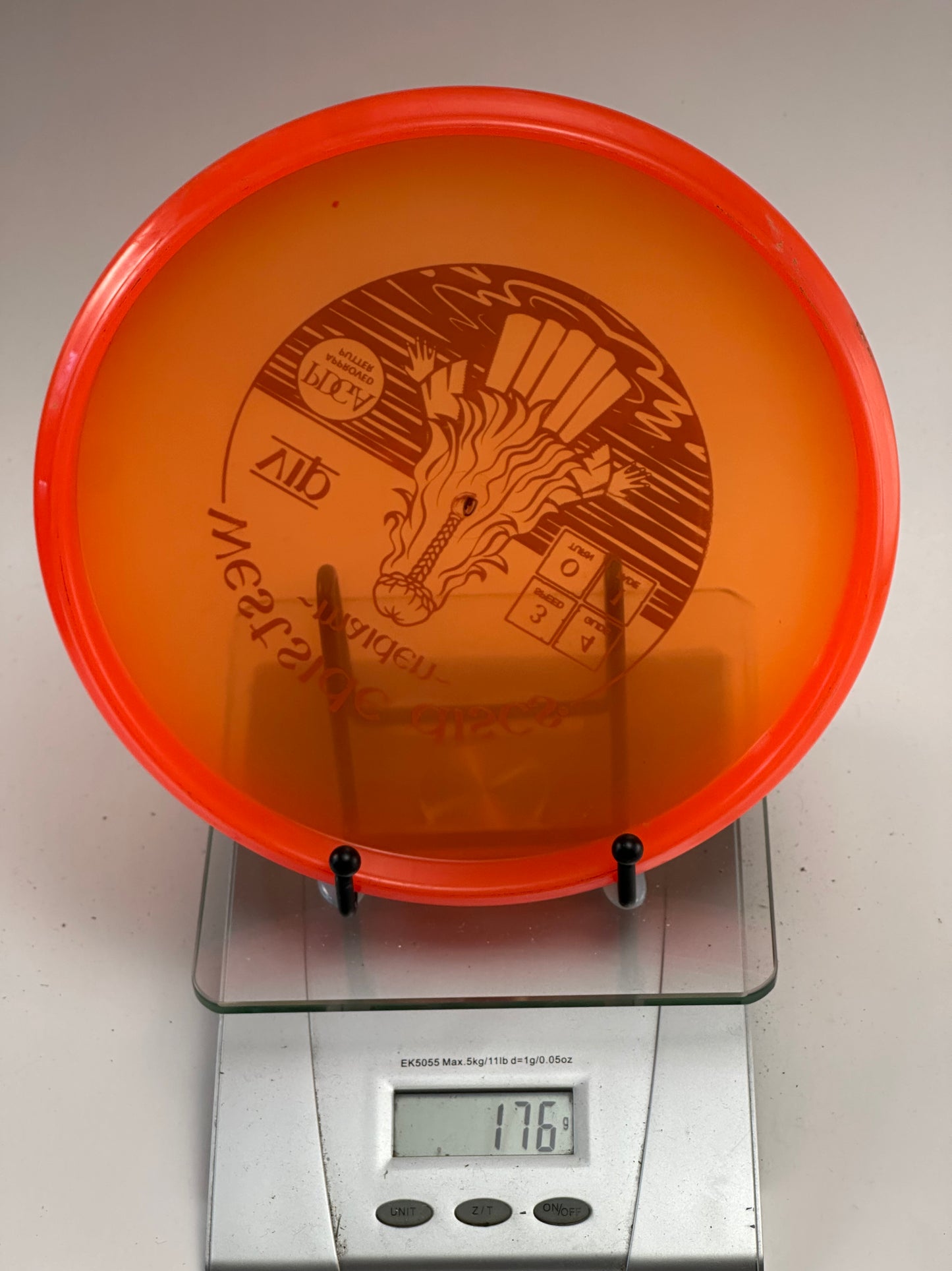 Westside Discs VIP Maiden Putter – Transparent Orange