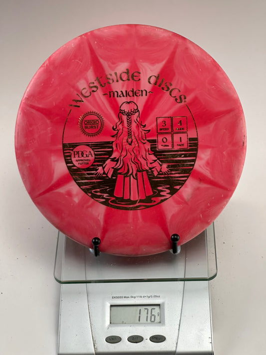 Westside Maiden Origio Burst Putter - Red