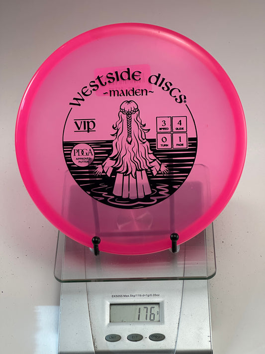 Westside Discs Maiden VIP Putter (Pink, 176g)