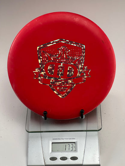 Trilogy Marshal Putter | Classic Plastic | Beaded | Red | 173g