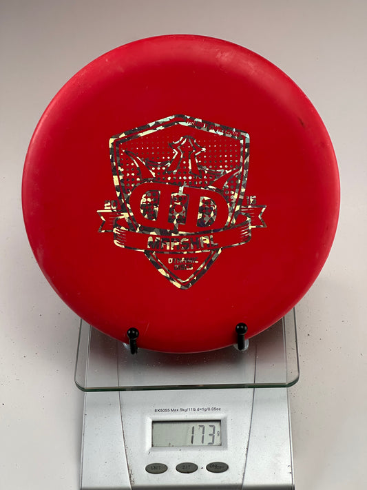 Trilogy Marshal Putter | Classic Plastic | Beaded | Red | 173g