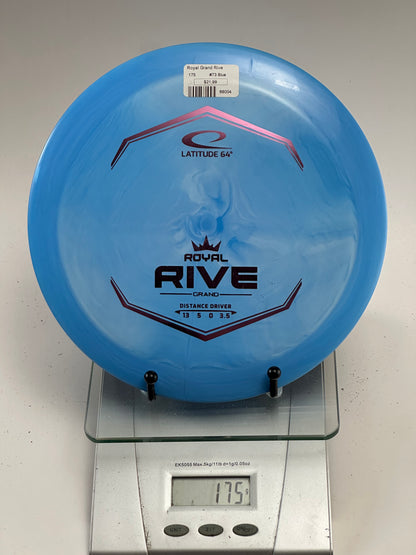 Latitude 64 Royal Grand Rive Distance Driver (Blue, 175g)