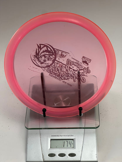 Latitude 64 Opto River – Transparent Pink – 2014 Megiddo Warm-Up Stamp