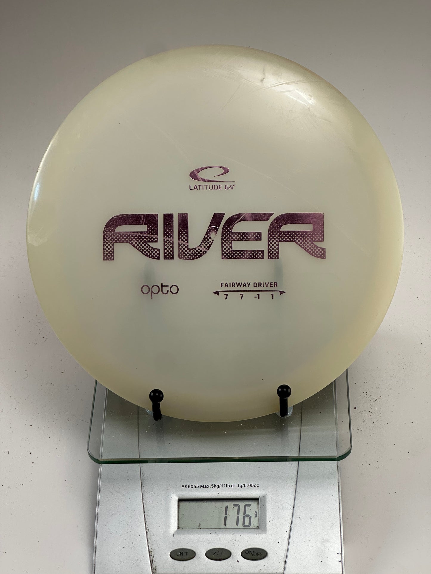 Latitude 64 River Opto Clear/Translucent Fairway Driver 176g