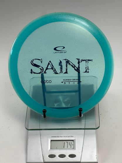 Latitude 64 Saint Opto Fairway Driver (Transparent Aqua Blue)