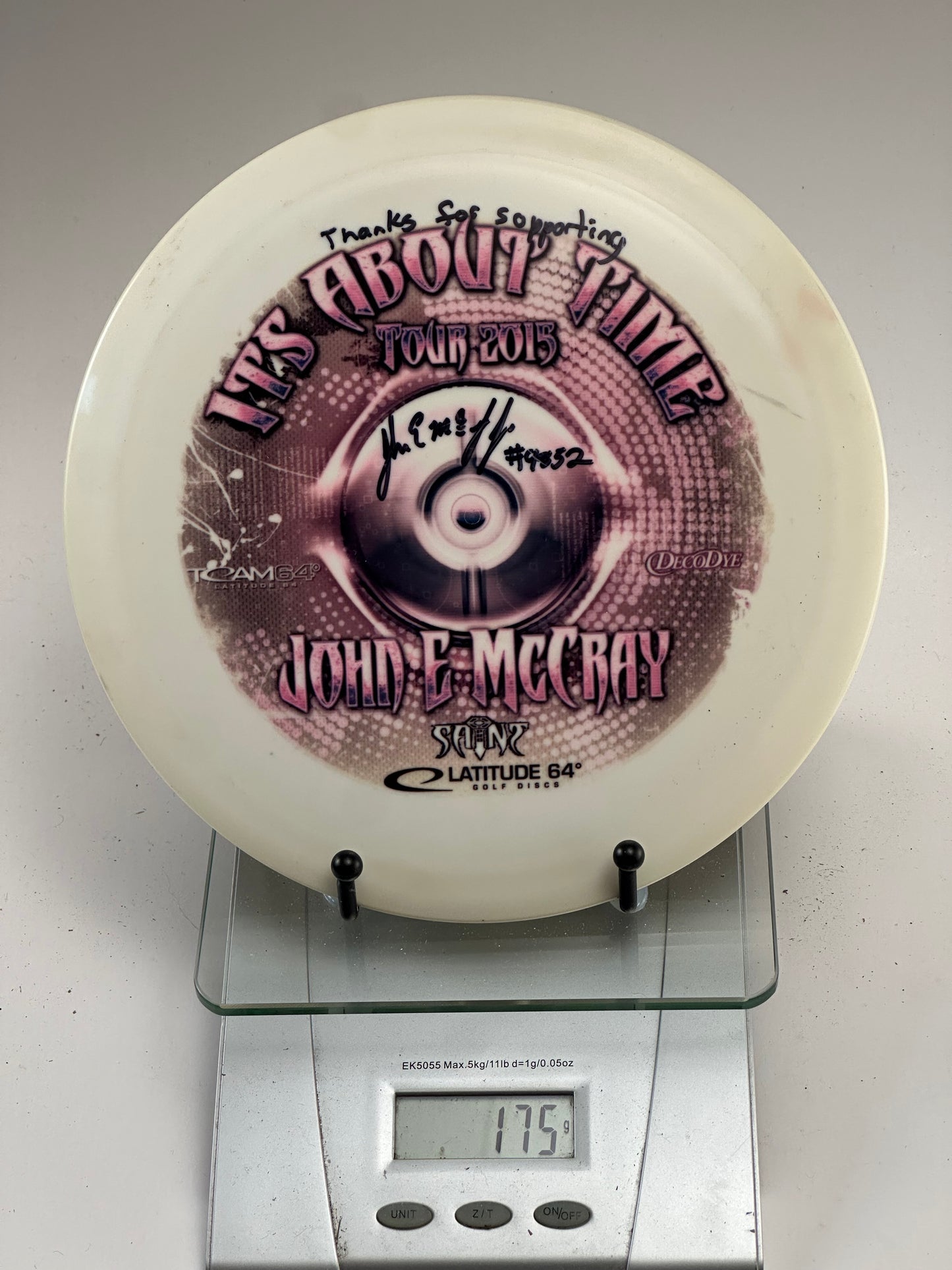 Latitude 64 Opto Saint Pro DecoDye JohnE McCray Tour 2015