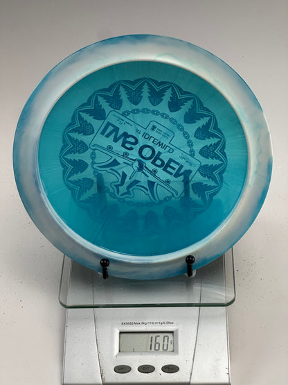Trilogy Opto Ice Sapphire – LWS Open at Idlewild Stamp (Blue/White Swirl)