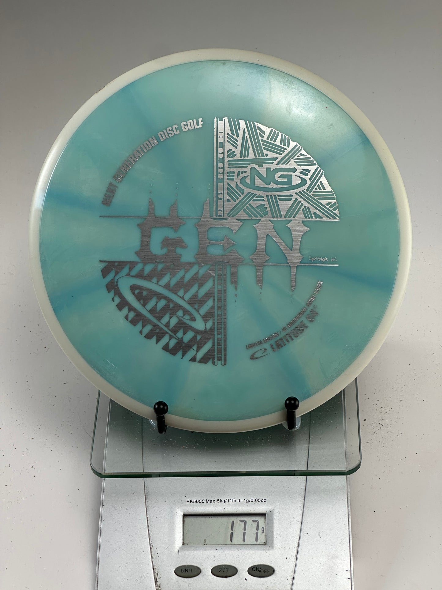 Trilogy Sarek 2K Opto-G Line Putter (White Overmold, NG Stamp)