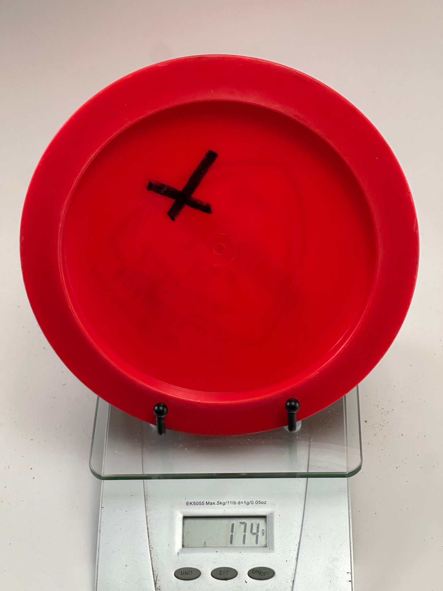 Dynamic Discs Fuzion Sheriff Distance Driver (Red, 174g)