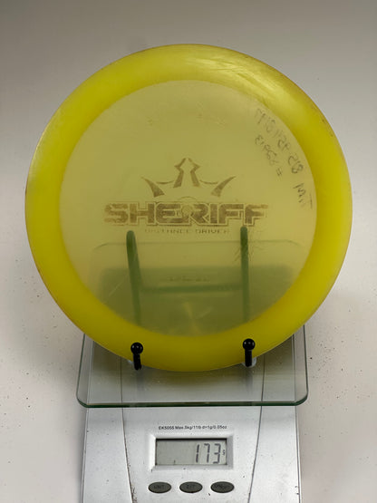 Trilogy Lucid Sheriff Distance Driver, Yellow 173g