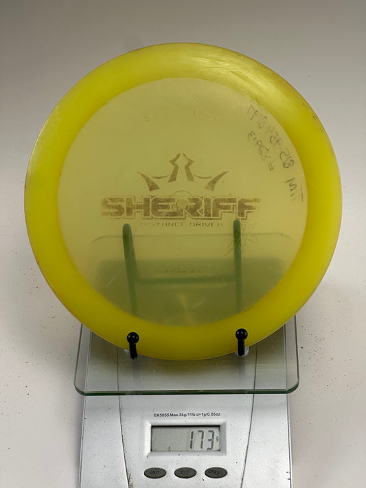 Trilogy Lucid Sheriff Distance Driver, Yellow 173g
