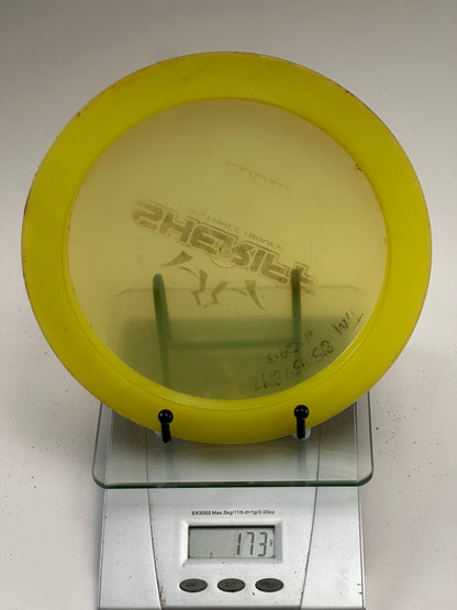 Trilogy Lucid Sheriff Distance Driver, Yellow 173g