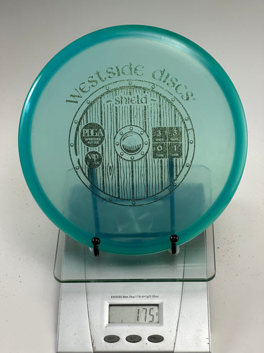 Westside Shield VIP Putter - Transparent Teal