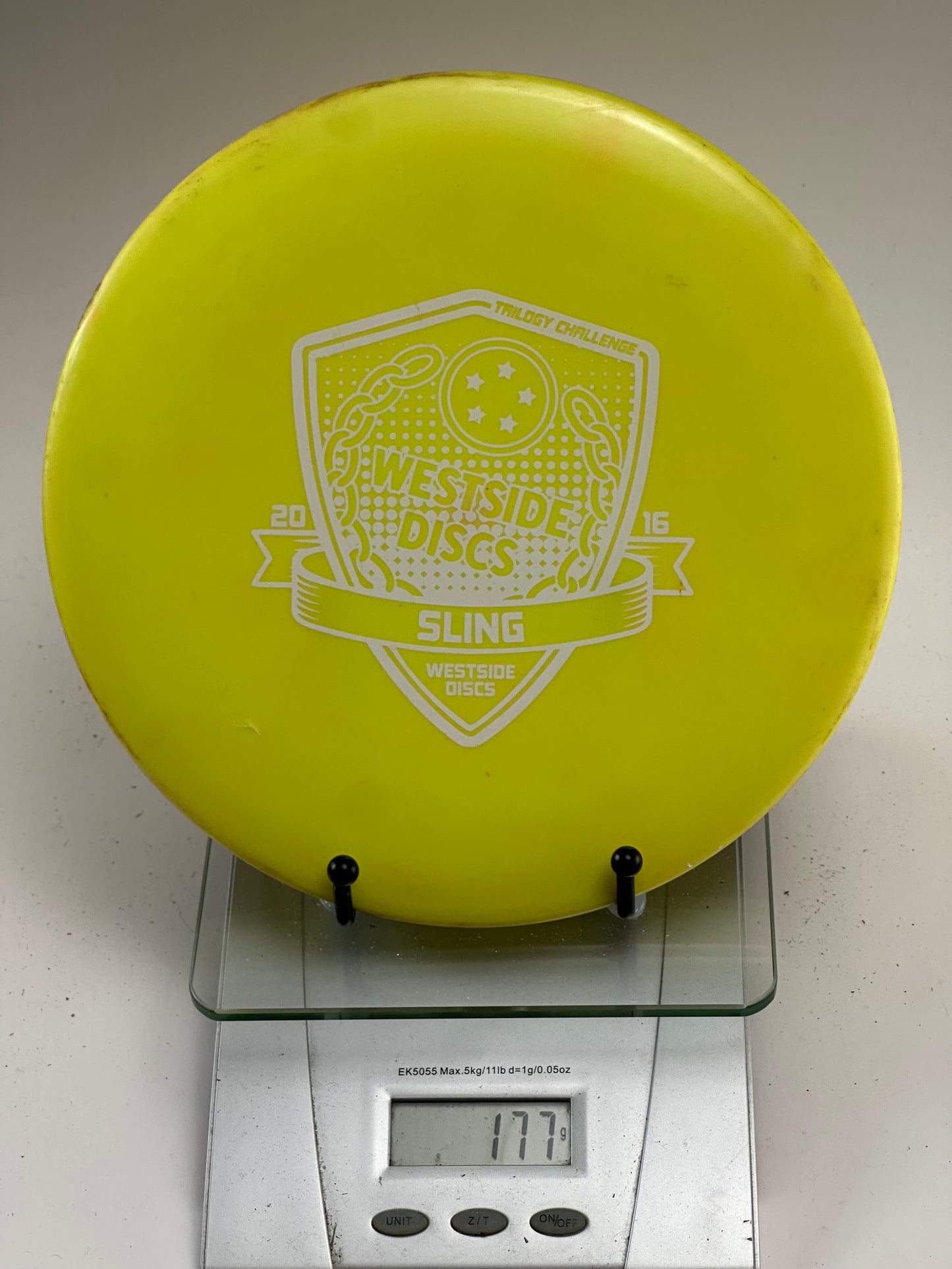 Westside Sling Midrange | Tournament Plastic | 2016 Trilogy Challenge | 177g Yellow
