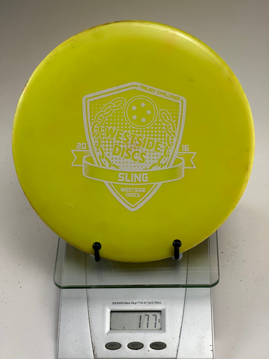 Westside Sling Midrange | Tournament Plastic | 2016 Trilogy Challenge | 177g Yellow