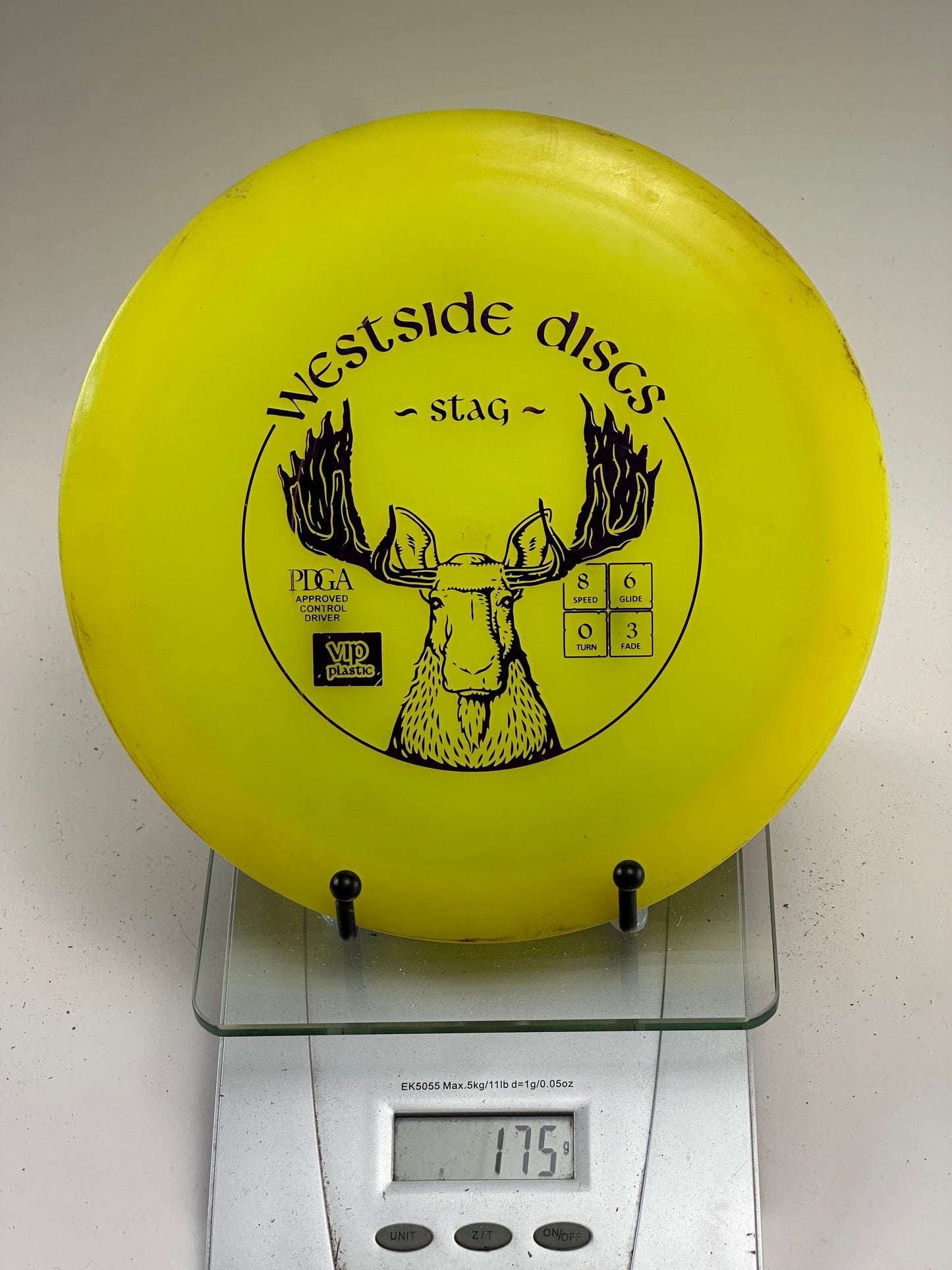 Westside Stag VIP Fairway Driver (Yellow) 175g
