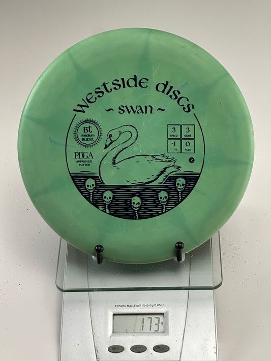 Westside Swan BT Medium Burst Putter - Green
