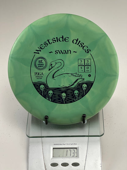 Westside Swan BT Medium Burst Putter (Green) 173g