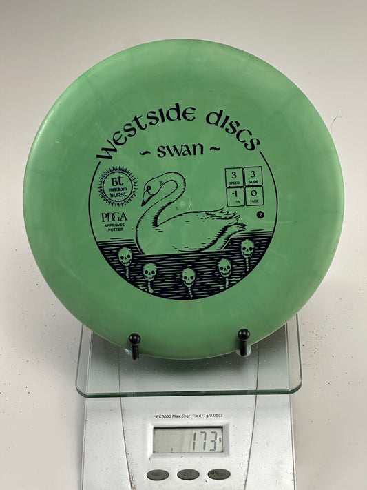Westside Swan BT Medium Burst Putter (173g) - Green