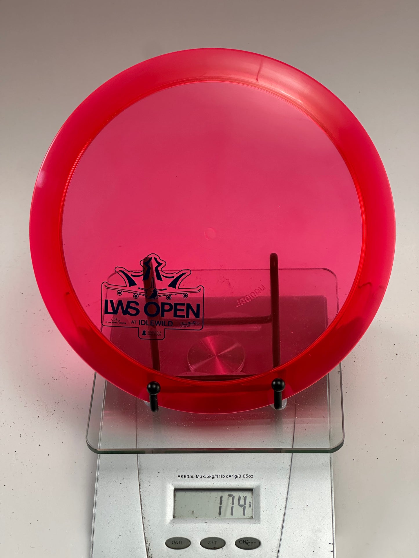 Trilogy Lucid Vandal Fairway Driver – Transparent Pink, LWS Open Stamp