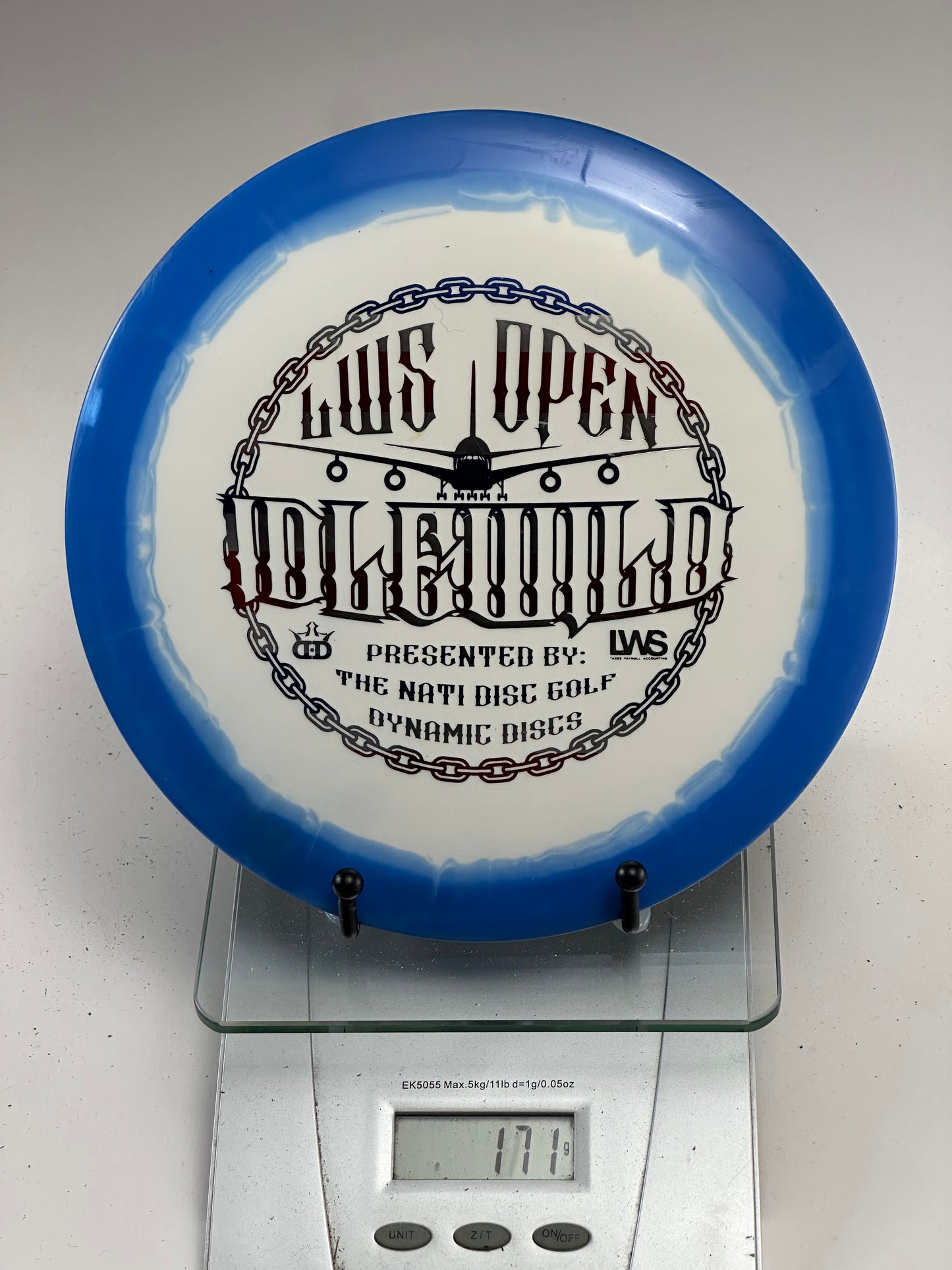 Trilogy Lucid Vandal Fairway Driver – Transparent Blue/White, LWS Open Idlewild