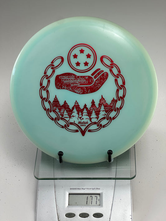 Trilogy VIP Warship light blue VIP plastic Southern Indiana Fall Fundraiser