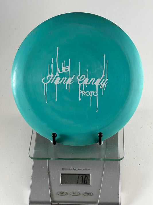 UB Discs Procul Ethereal Plastic Distance Driver (178g) Teal, White Drip Stamp