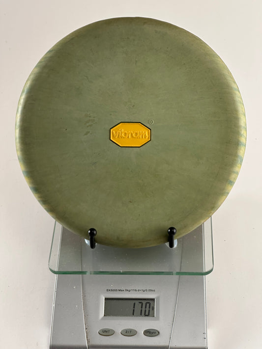 Vibram Ridge X-Link Rubber Putter/Approach 170g - Green w/ Vibram Logo