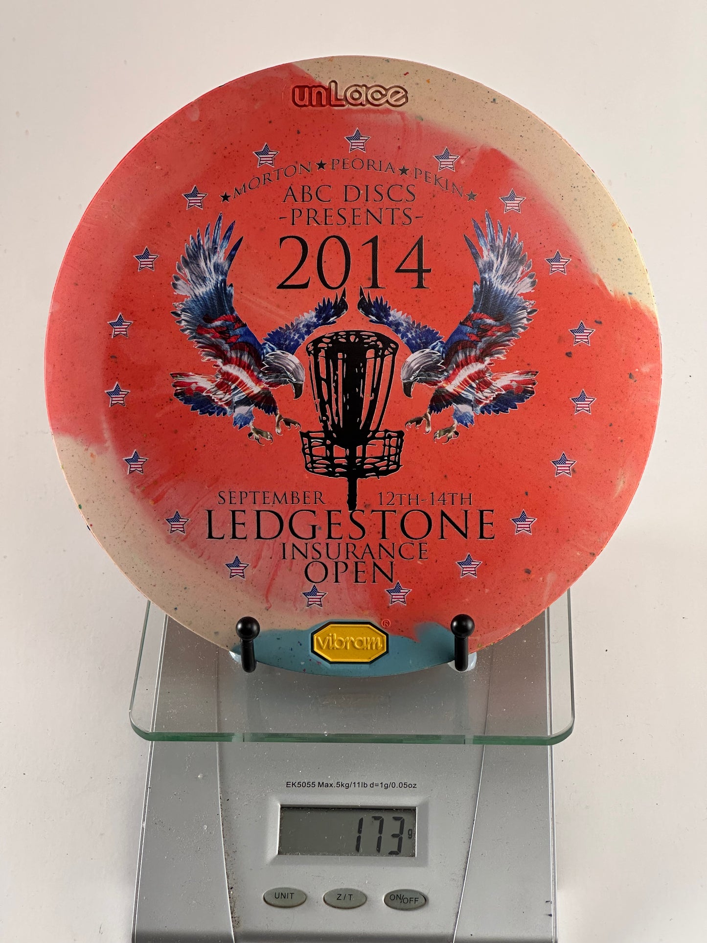 Vibram unLace X-Link Rubber (2014 Ledgestone Open Stamp) 173g
