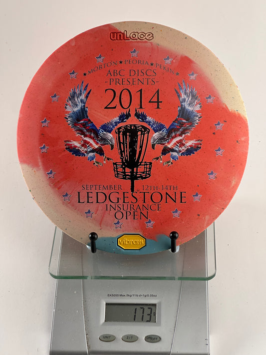 Vibram unLace X-Link Rubber (2014 Ledgestone Open Stamp) 173g