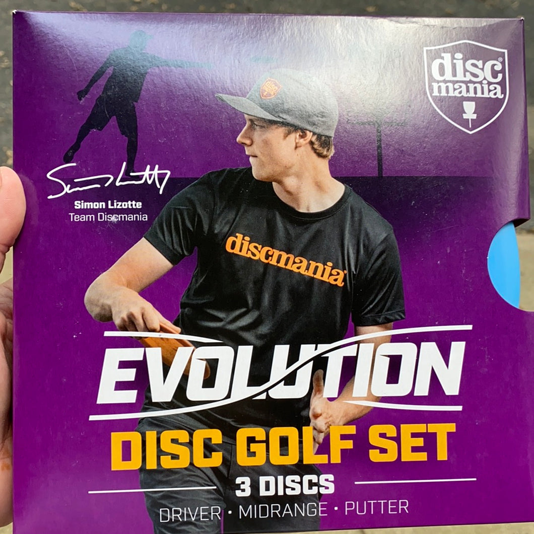 Evolution disc golf set