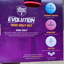 Load image into Gallery viewer, Evolution disc golf set
